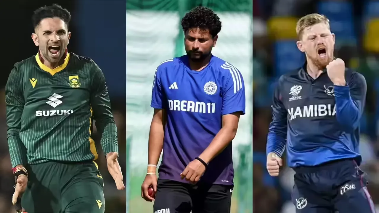 35-yr-old Maharaj back as No.1 bowler, two Indians in Top 10; Namibia spinner in Top 5